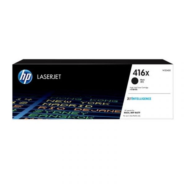 HP - 416X Black LaserJet Toner Cartridge [W2040X]