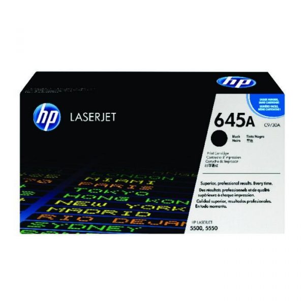 HP - CLJ 5500 Black Print Cartridge [C9730A]