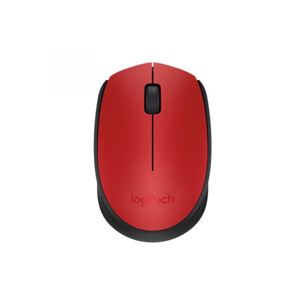 LOGITECH - M171 Red Wireless Mouse