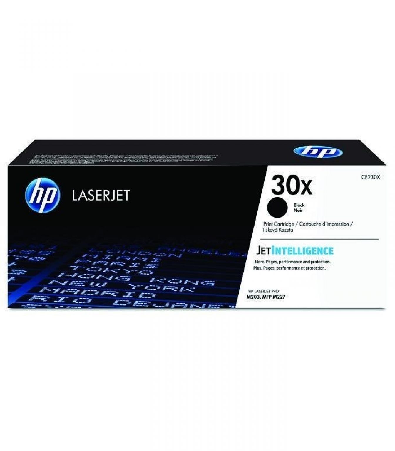 HP - 30X Black LaserJet Toner Cartridge [CF230X]