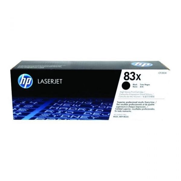HP - LaserJet 83X Black Toner Cartridge [CF283X]