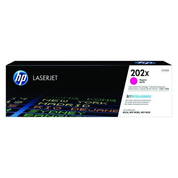 HP - 202X Magenta LaserJet Toner Cartridge [CF503X]