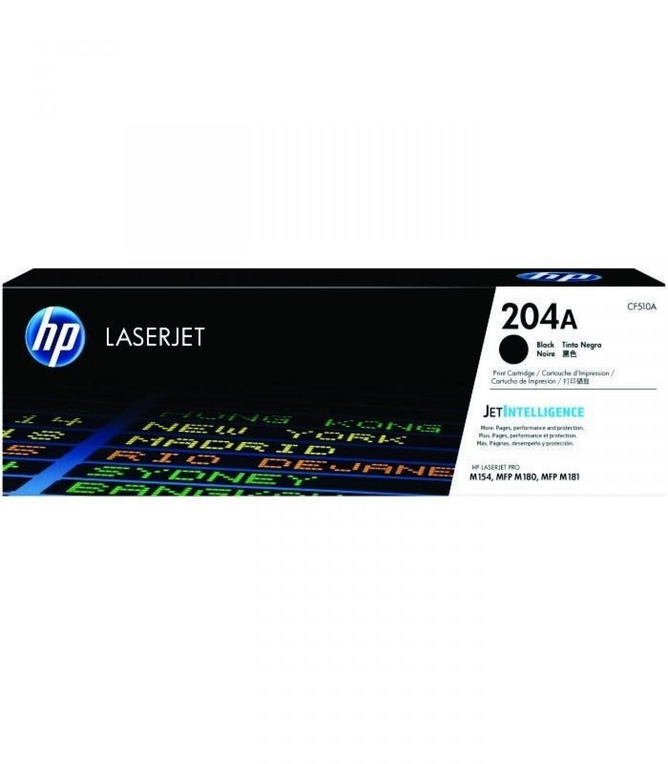 HP - 204A Black LaserJet Toner Cartridge [CF510A]
