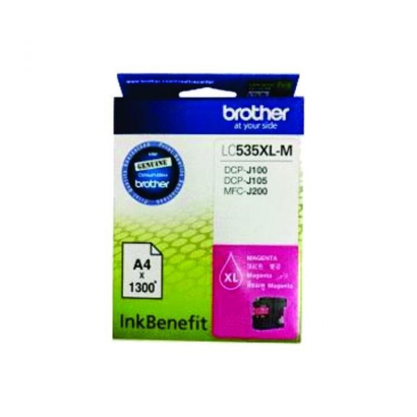 BROTHER - Magenta Ink Cartridge LC-535XLM
