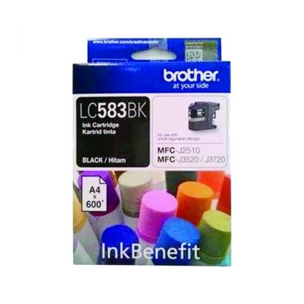 BROTHER - Black Ink Cartridge LC-583BK