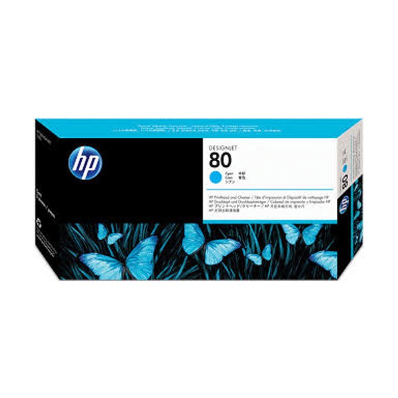 HP - No 80 Cyan Printhead [C4821A]