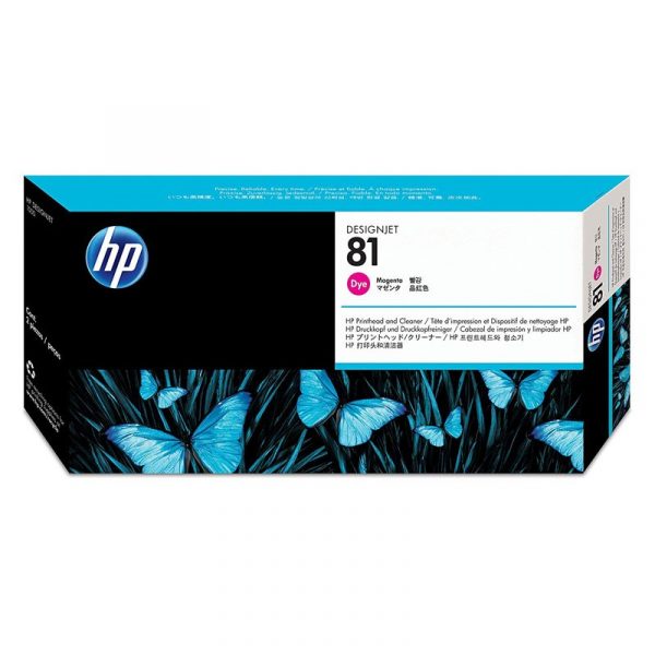 HP - 81 Magenta Dye Printhead and Cleaner [C4952A]