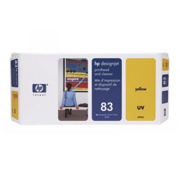 HP - No 83 UV Yellow PH and Cleaner [C4963A]