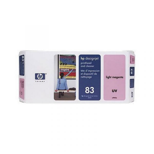 HP - No 83 UV Lt Magenta PH and Cleaner [C4965A]