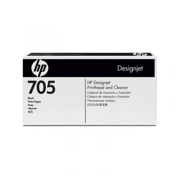HP - Designjet 705 Blk Printhead & Cleaner [CD953A]