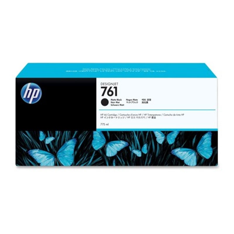 HP - 761 775ml Matte Black Ink Cartridge [CM997A]