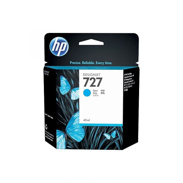HP - 727 40-ml Cyan Ink Cartridge [B3P13A]