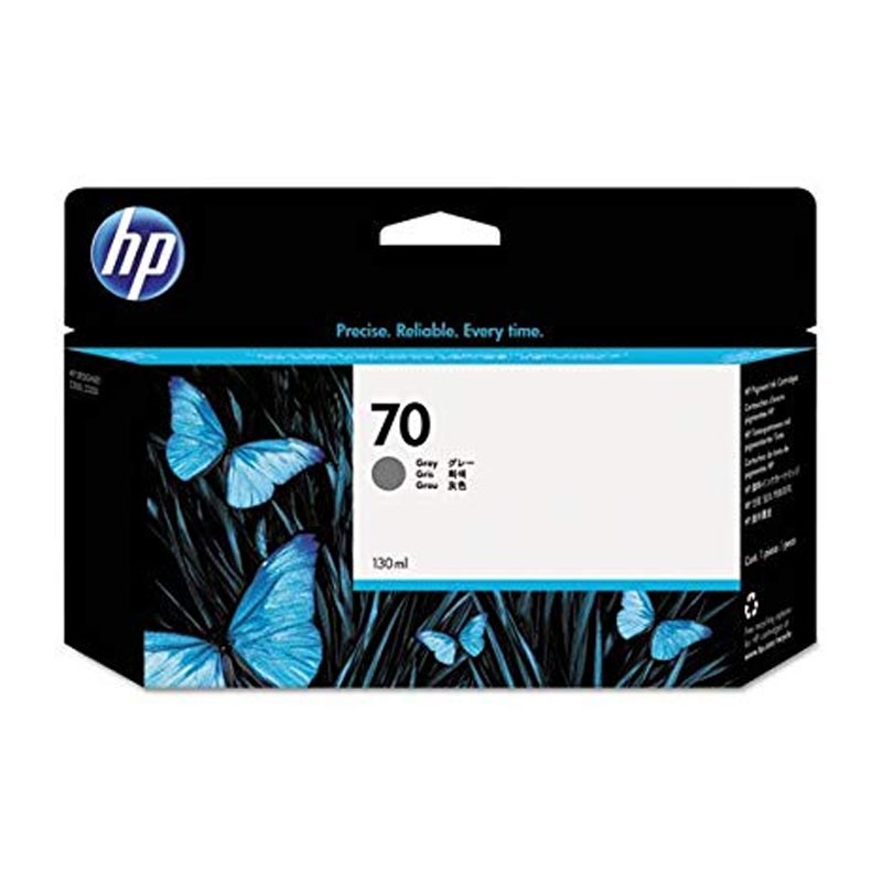 HP - 70 Gray 130 ml Ink Cartridge [C9450A]