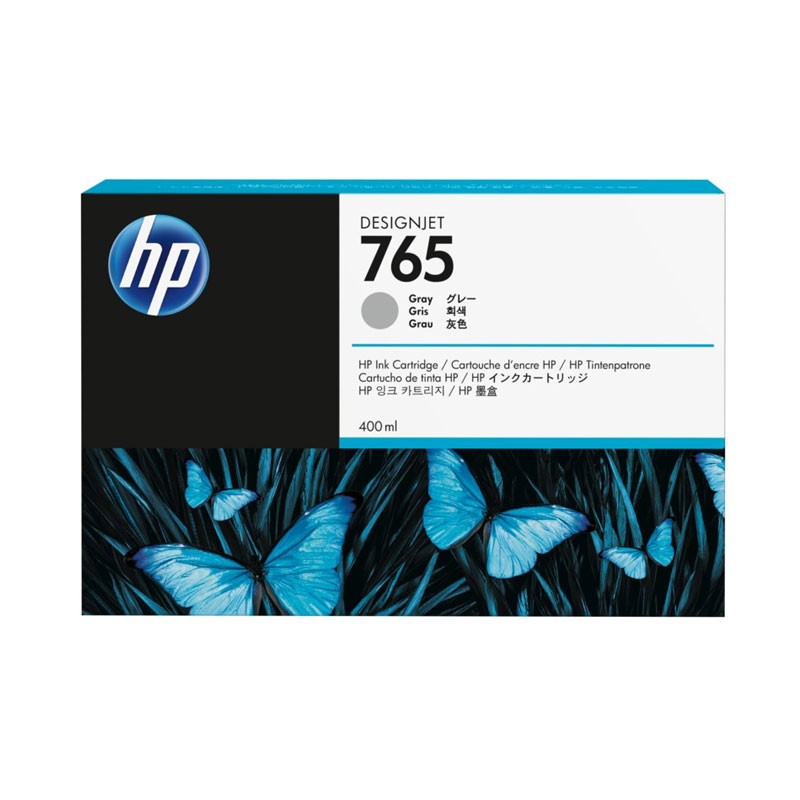 HP - 765 400-ml Gray Ink Cartridge [F9J53A]