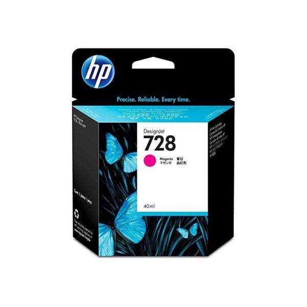 HP - 728 40-ml Magenta Ink Crtg [F9J62A]