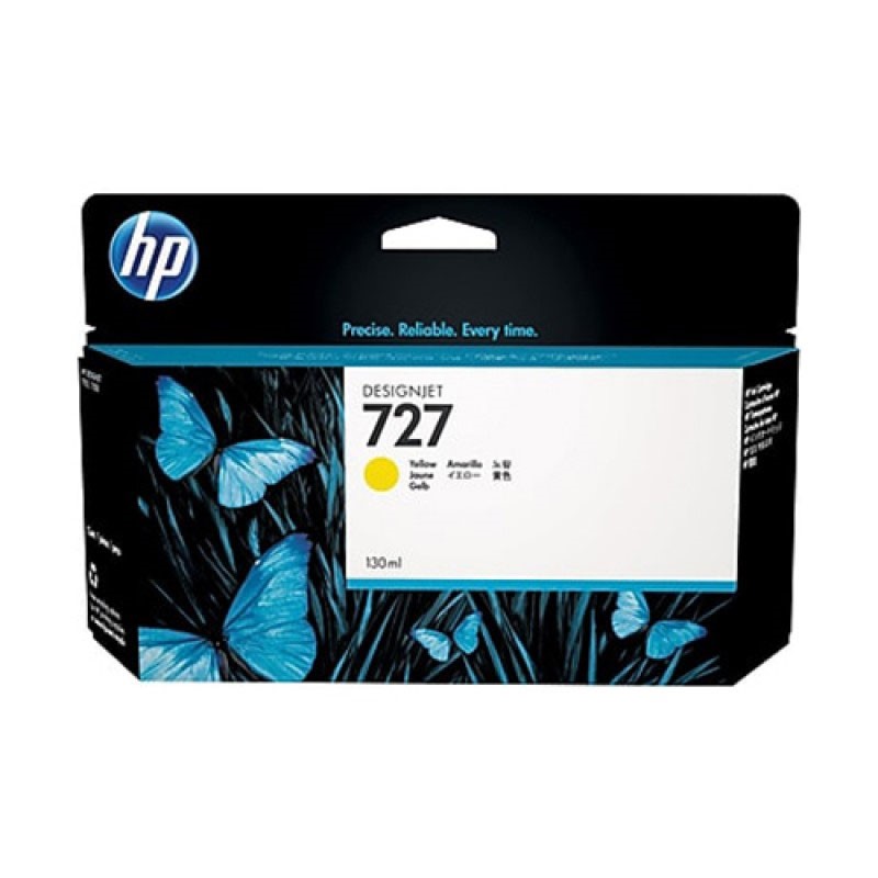 HP - 727 300-ml Yellow Ink Cartridge [F9J78A]