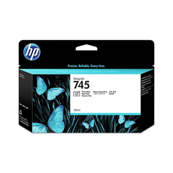 HP - 745 130-ml Photo Black Ink Cartridge [F9J98A]