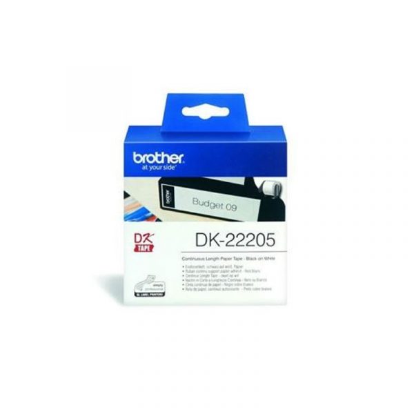 BROTHER - Blue Continuous Length Paper Tape 62mm (30.48m) [DK-22505]