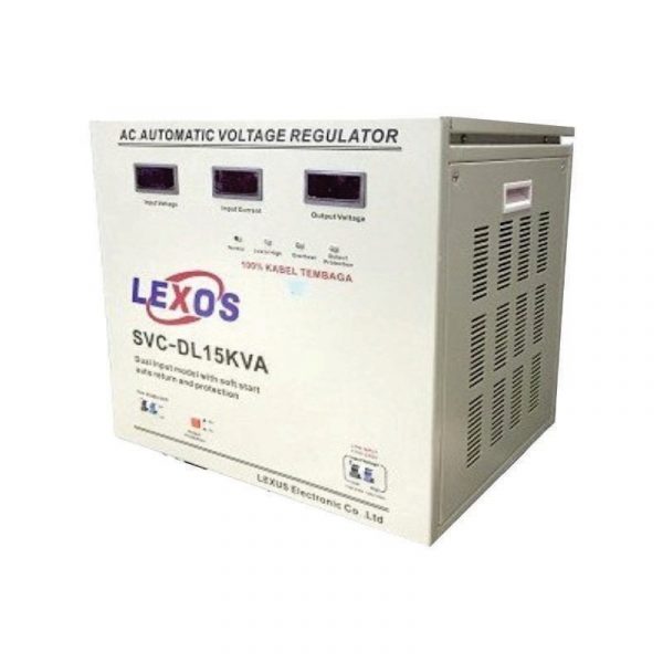 LEXOS - Stabilizer Dual Input 1 Phase ST 15000 SD