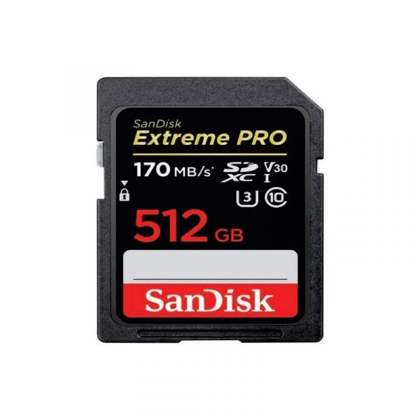 SANDISK - Extreme Pro SDXC 512GB [SDSDXXY-512G-GN4IN]