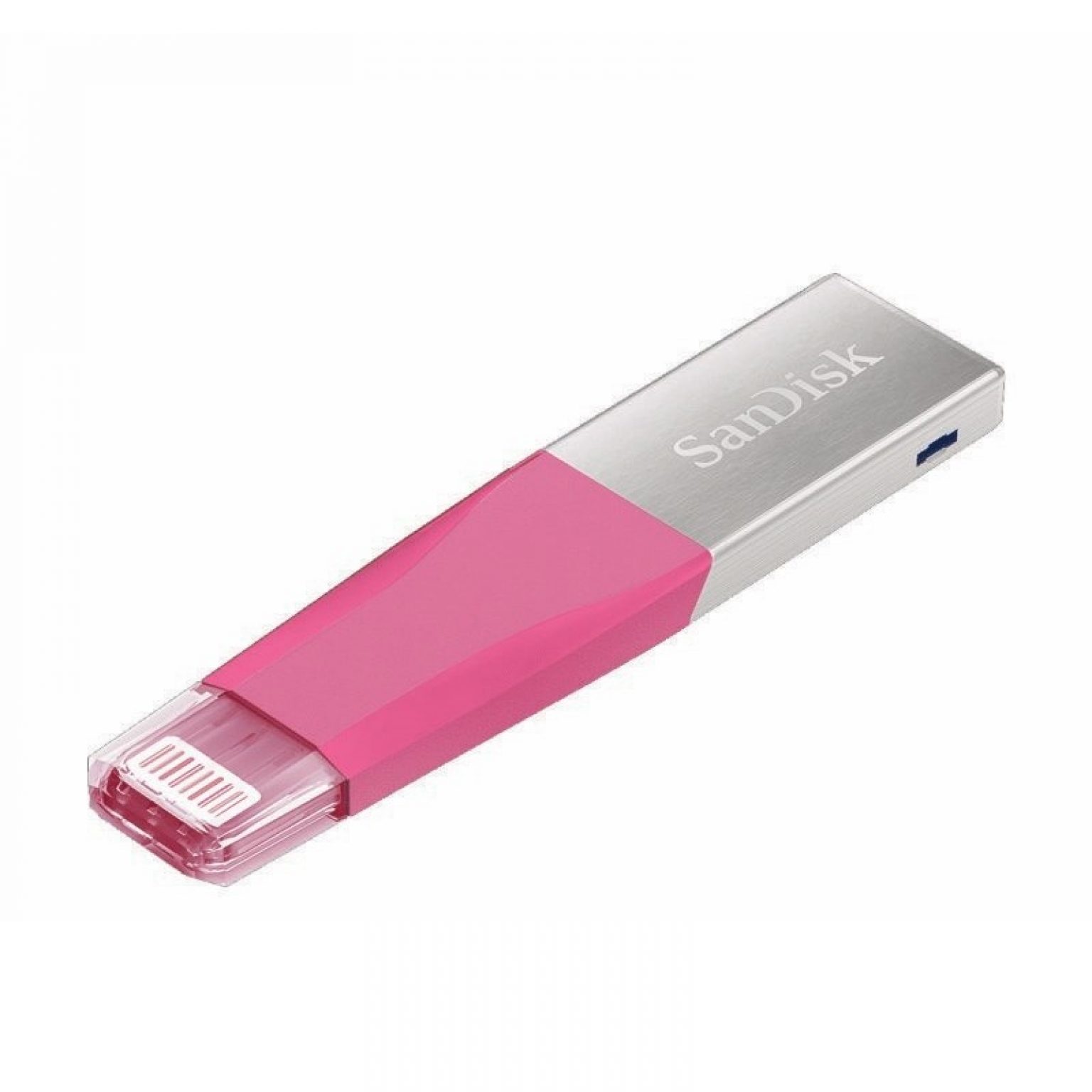 SANDISK - iXpand Mini flash drive 128GB, Pink [SDIX40N-128G-GN6NG]