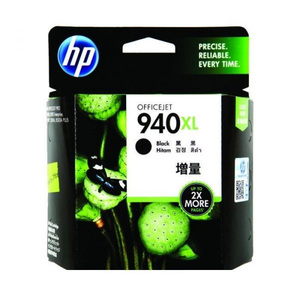 HP - 940XL Black Ink Cartridge [C4906AA]
