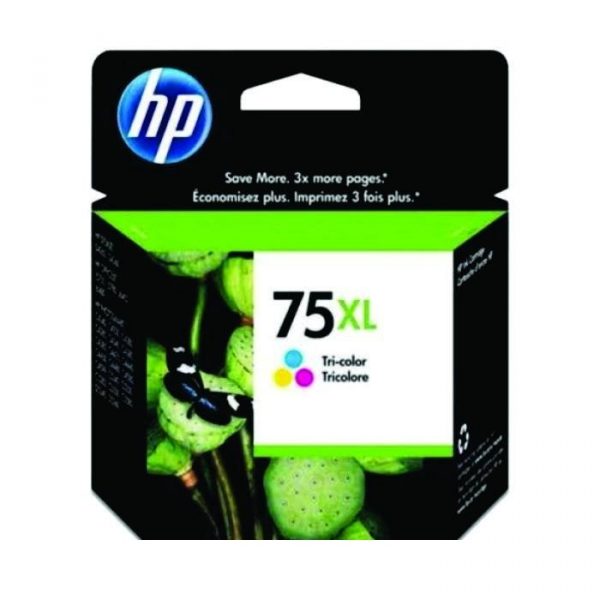 HP - 75XL Tricolor Inkjet Print Cartridge [CB338WA]