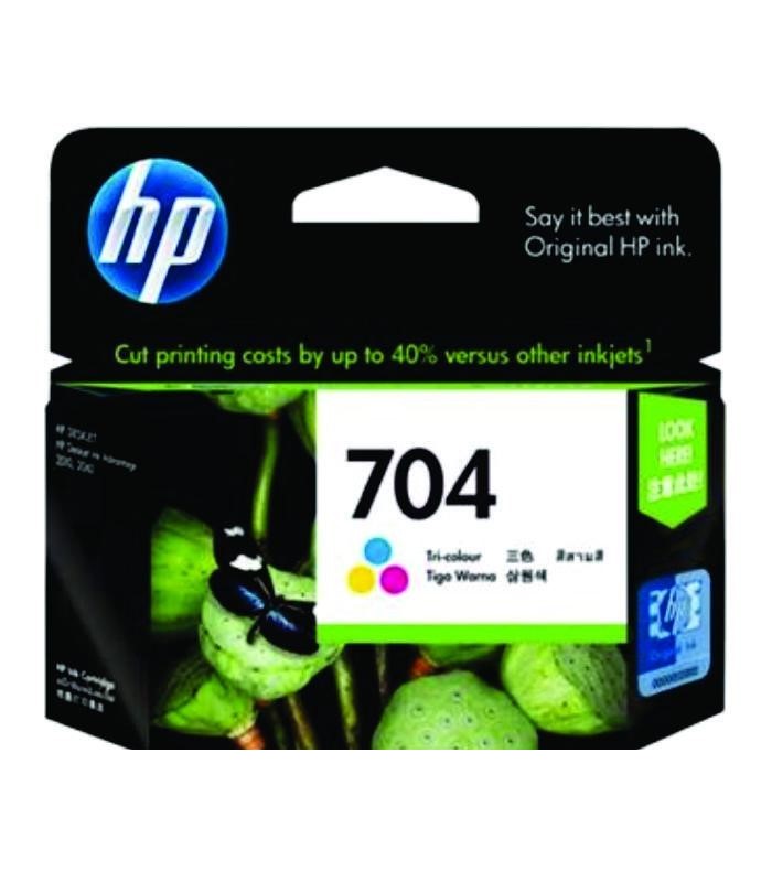 HP - 704 Tri-color Ink Cartridge [CN693AA]